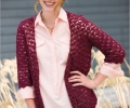 Sangria Cardigan